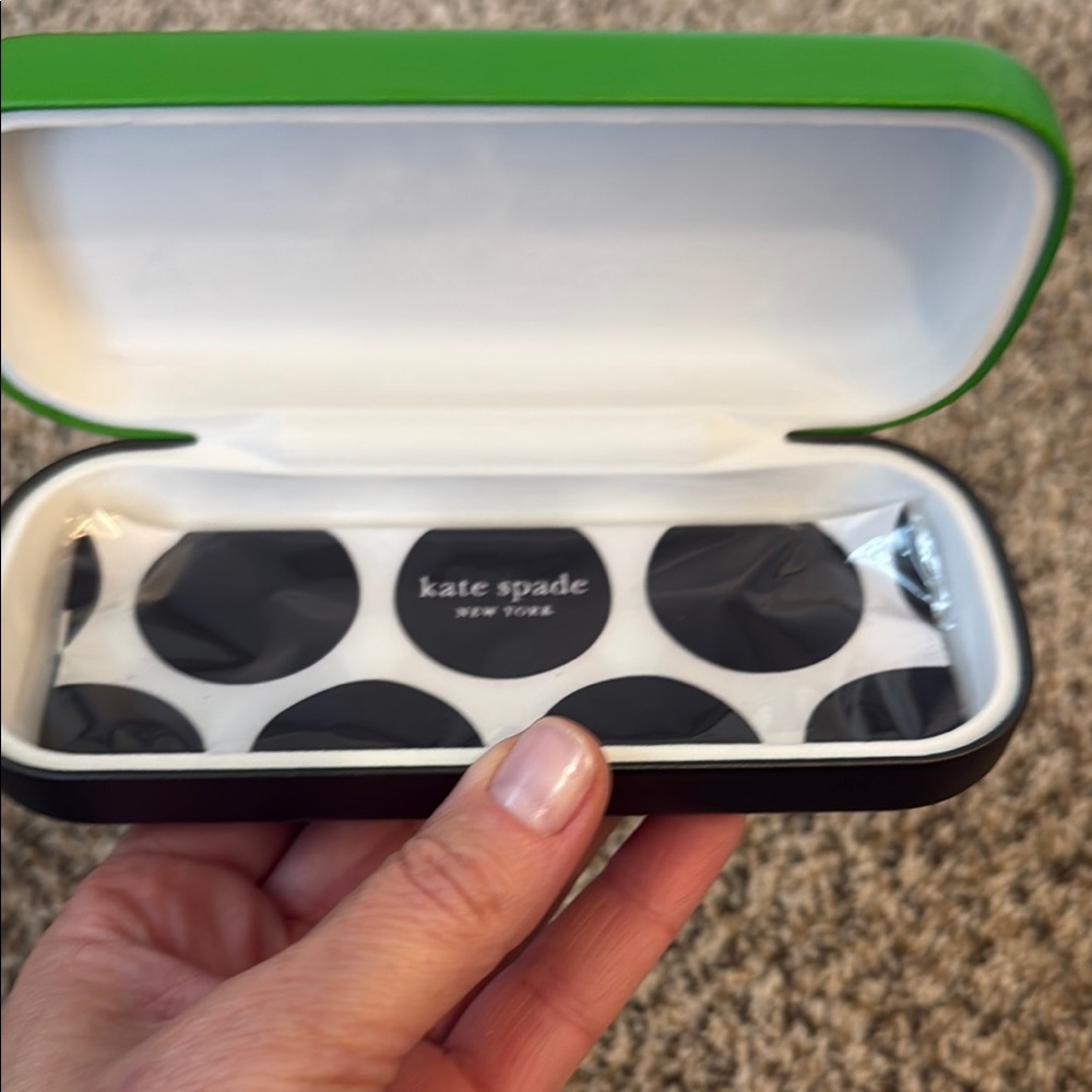 Kate Spade Green Glasses Case - Picture 3 of 7